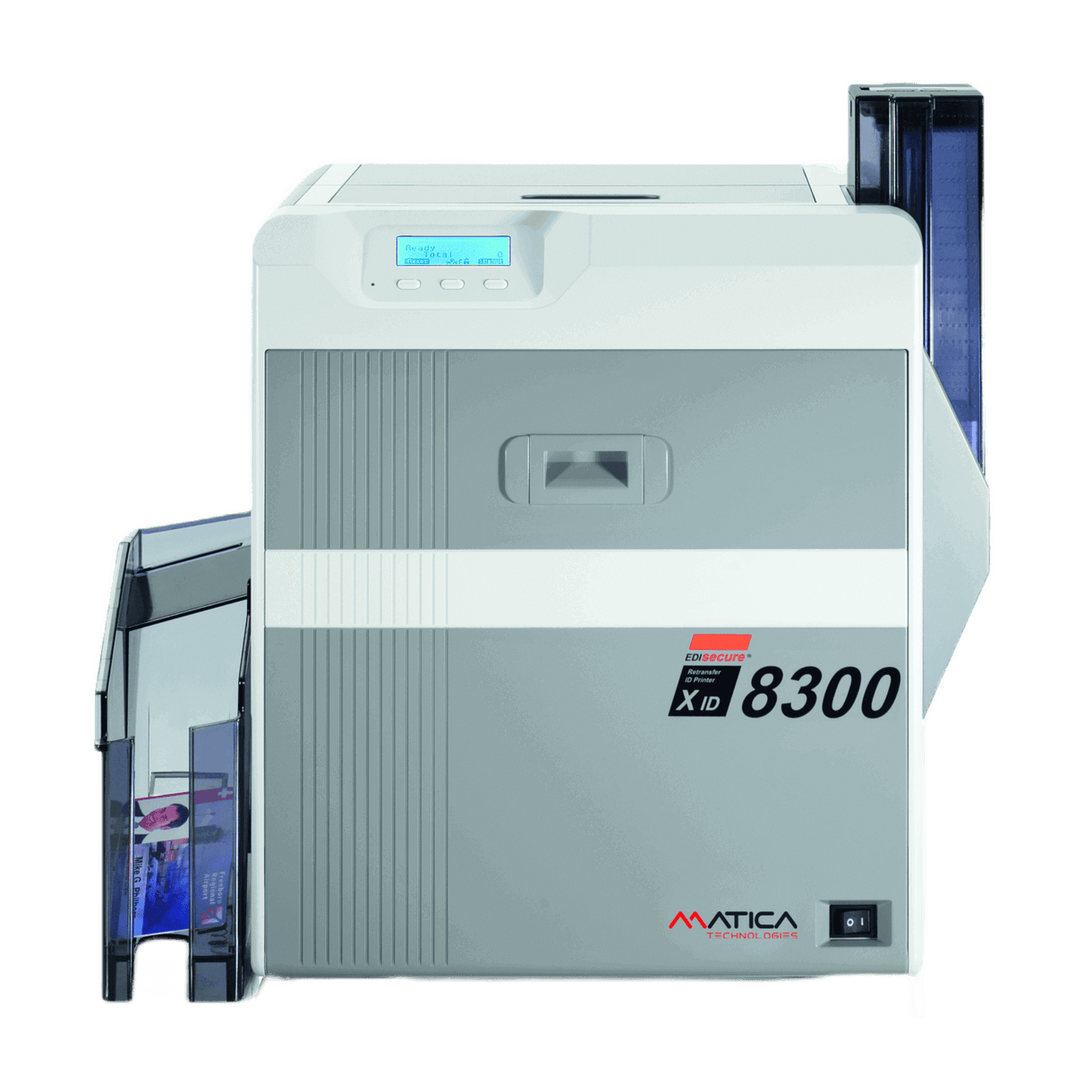 Matica XID8300 Retransfer ID Card Printer, Double Sided – The Card Network